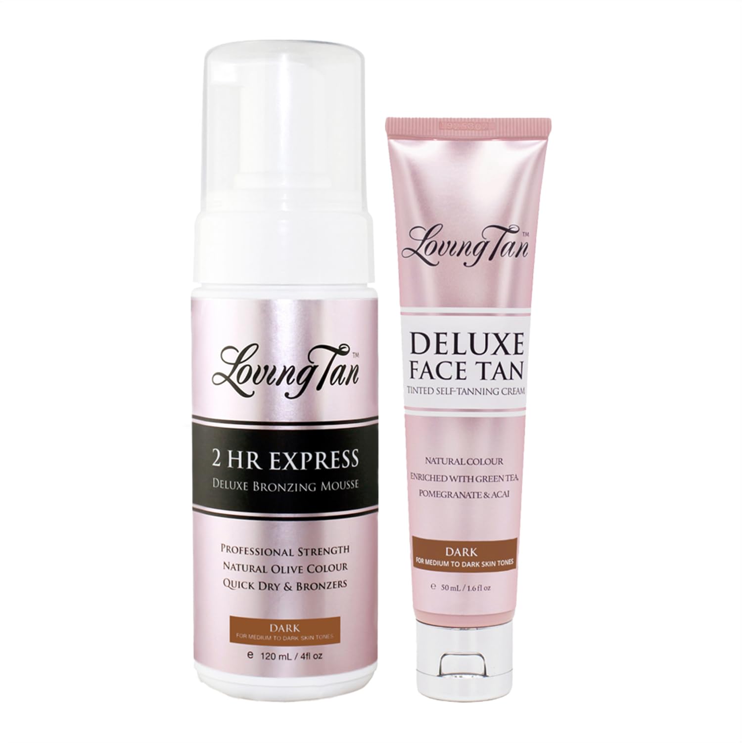 Amazon.com: Loving Tan 2 HR Express Mousse (4FL Oz) + Face Tan